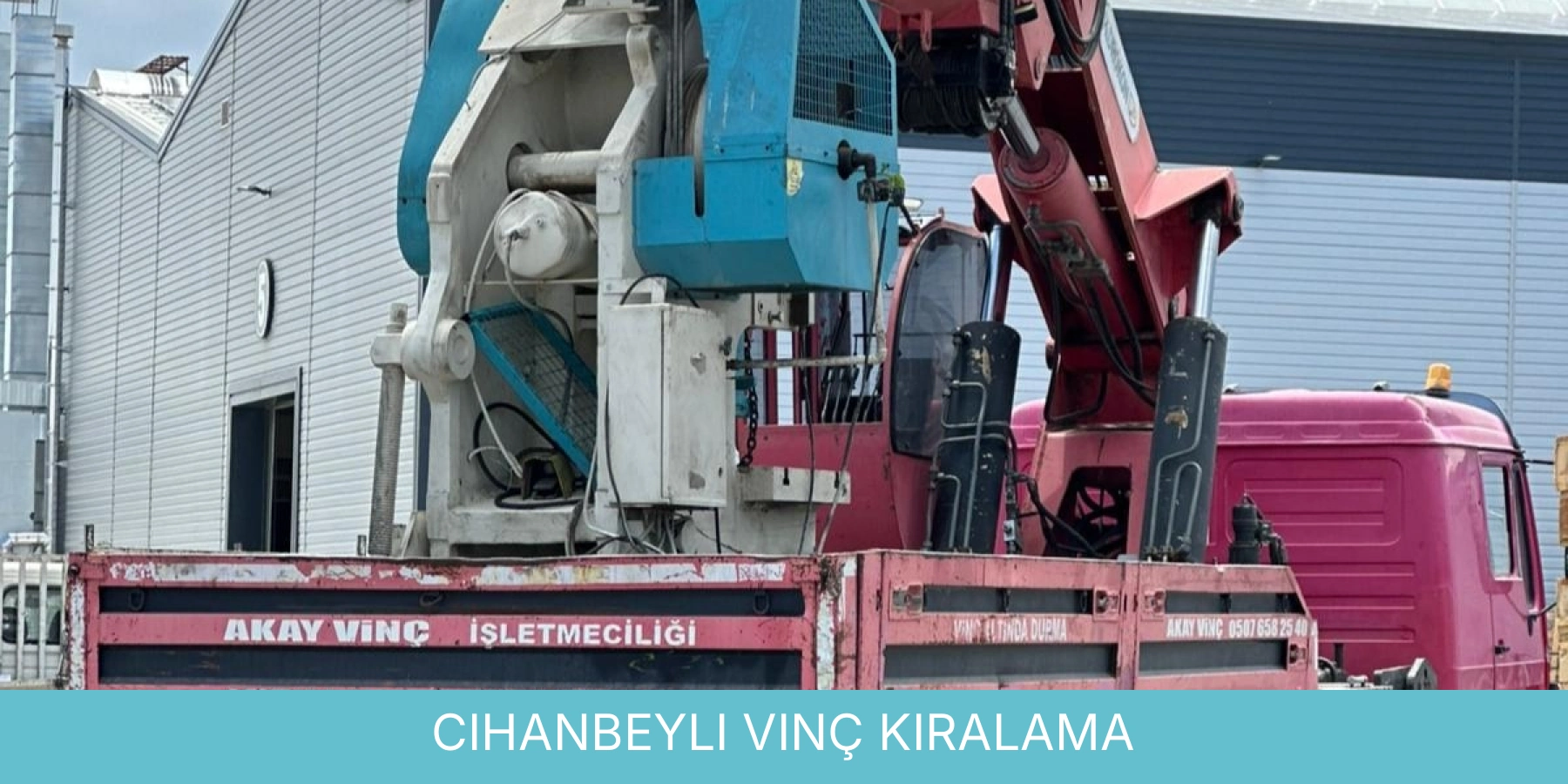 Cihanbeyli Vinç Kiralama