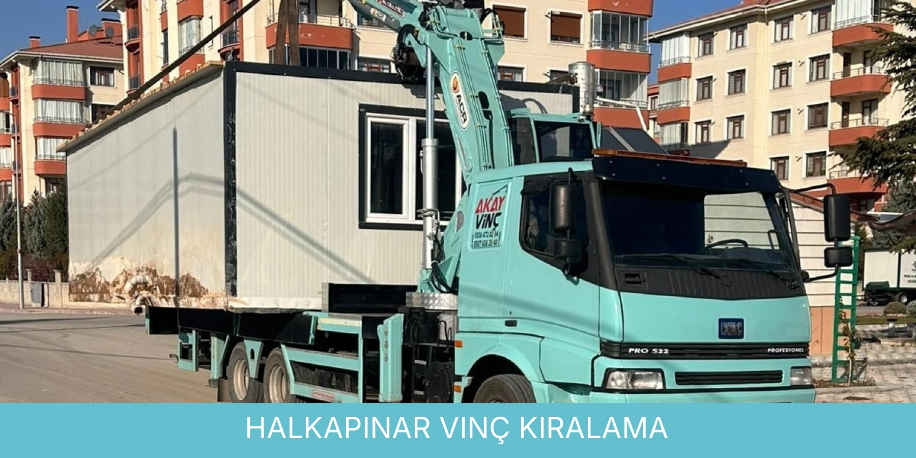 Halkapınar Vinç Kiralama
