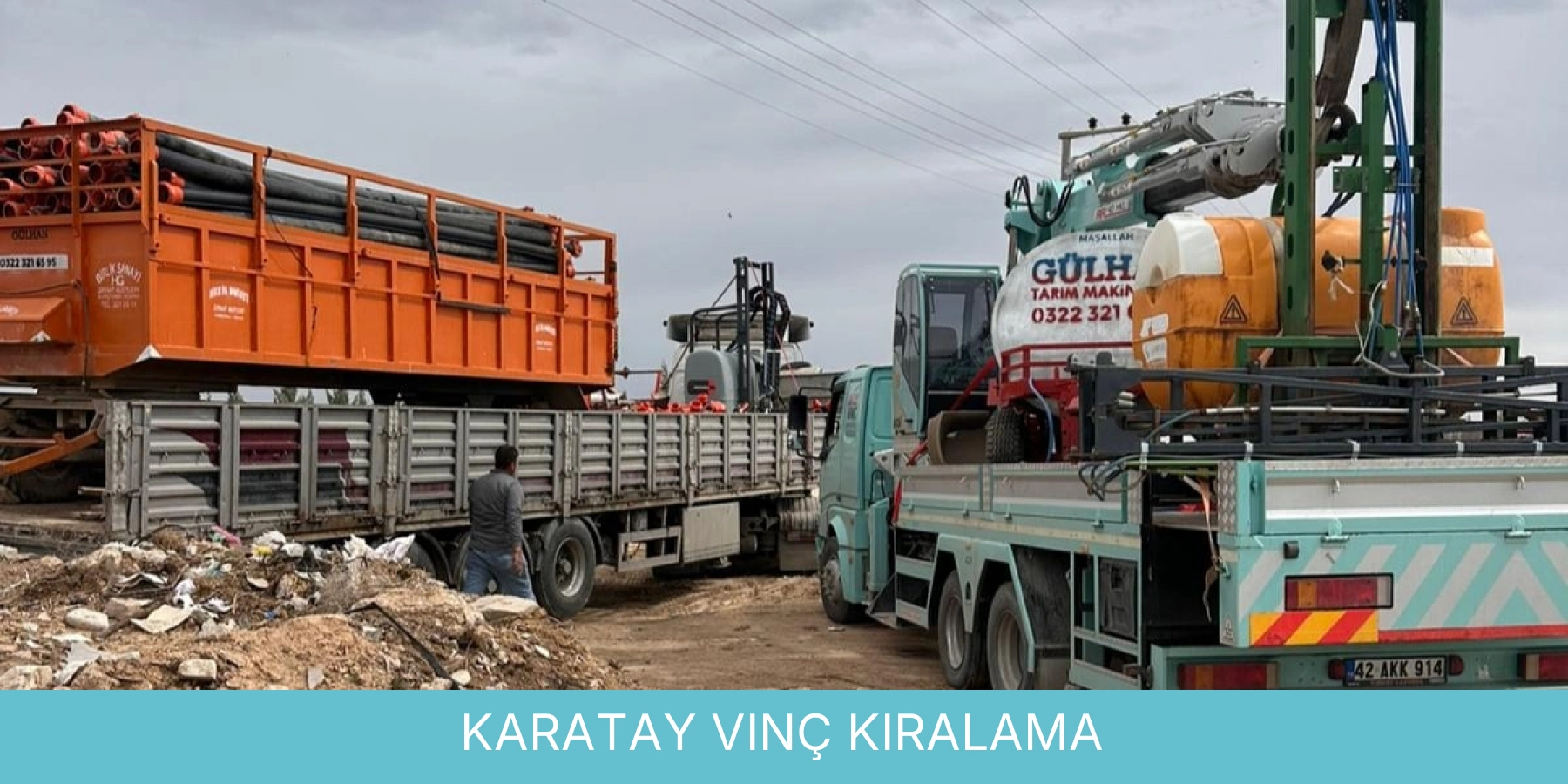 Karatay Vinç Kiralama