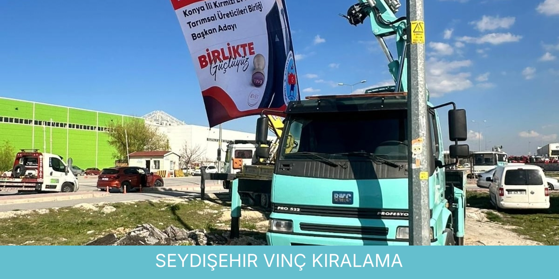Seydişehir Vinç Kiralama