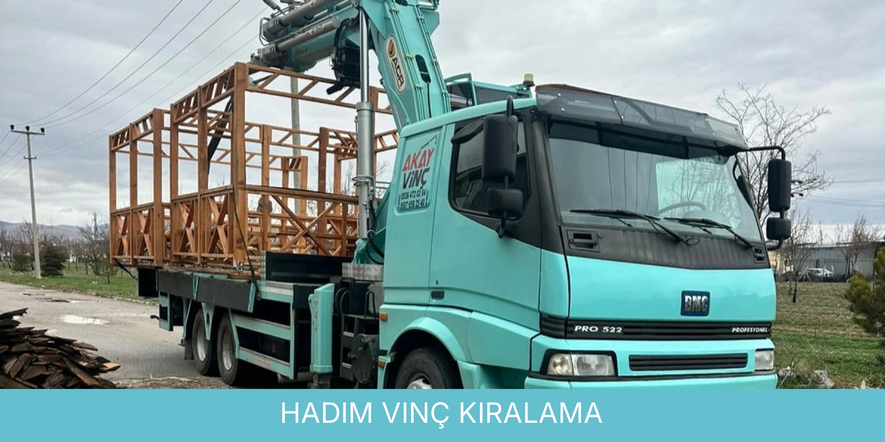 Hadim Vinç Kiralama