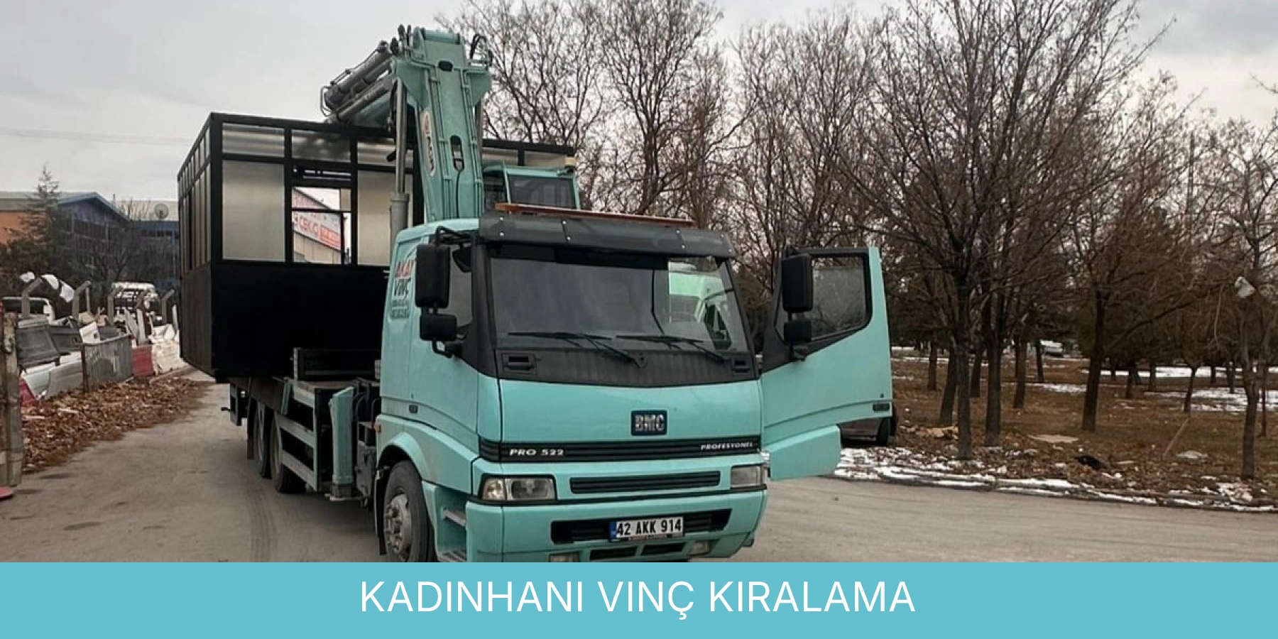 Kadınhanı Vinç Kiralama