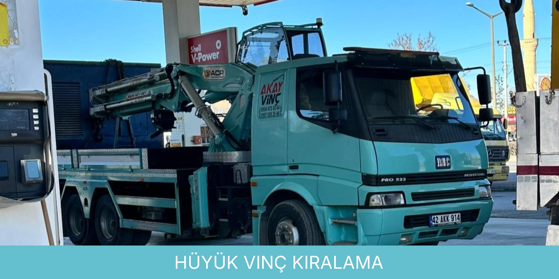 Hüyük Vinç Kiralama