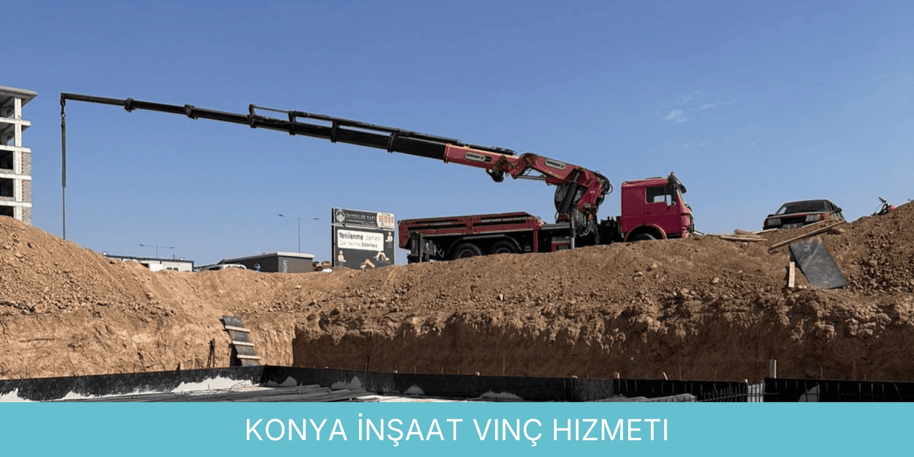 İnşaat Vinç Hizmeti