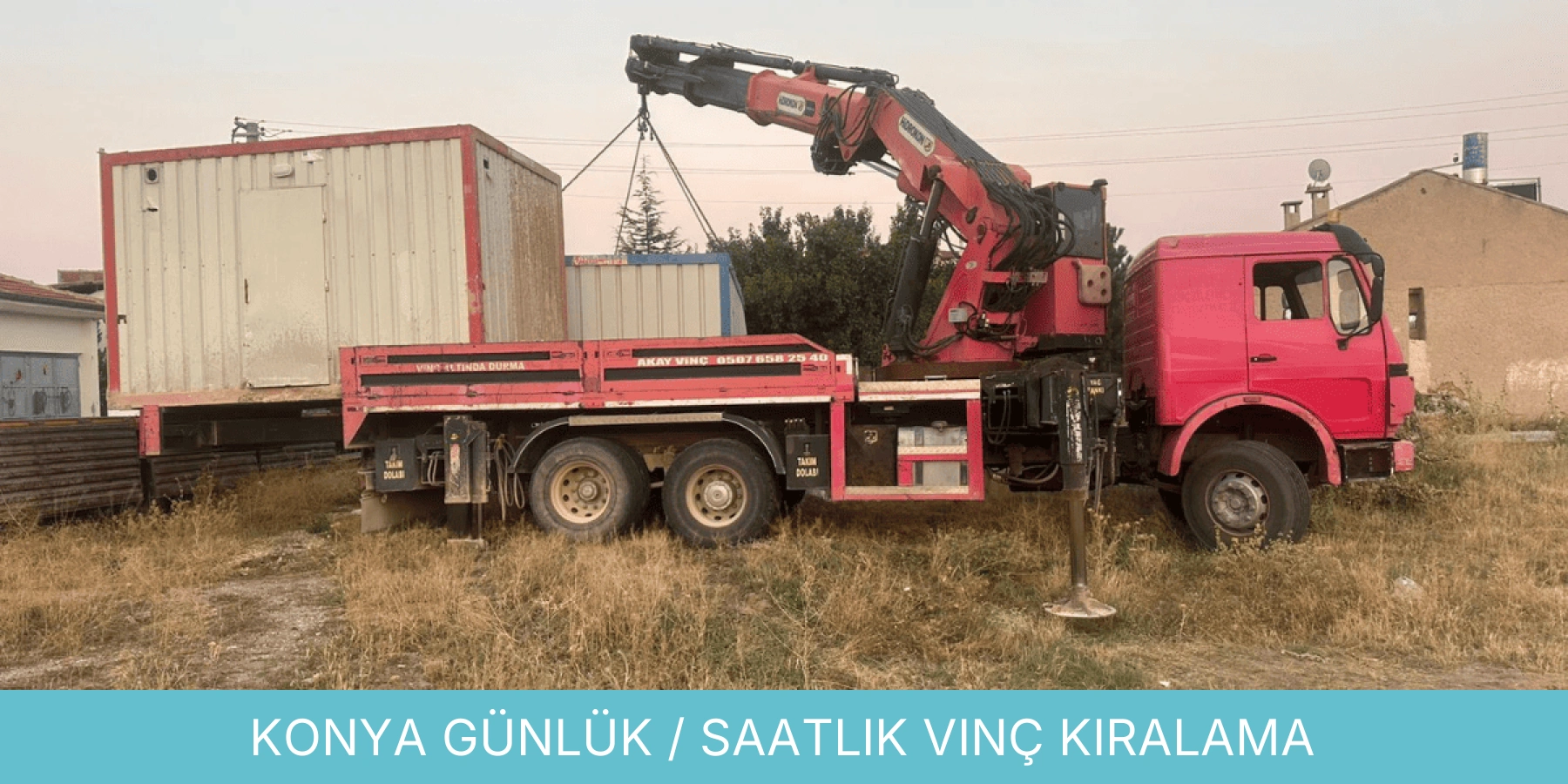 Günlük / Saatlik Vinç Kiralama