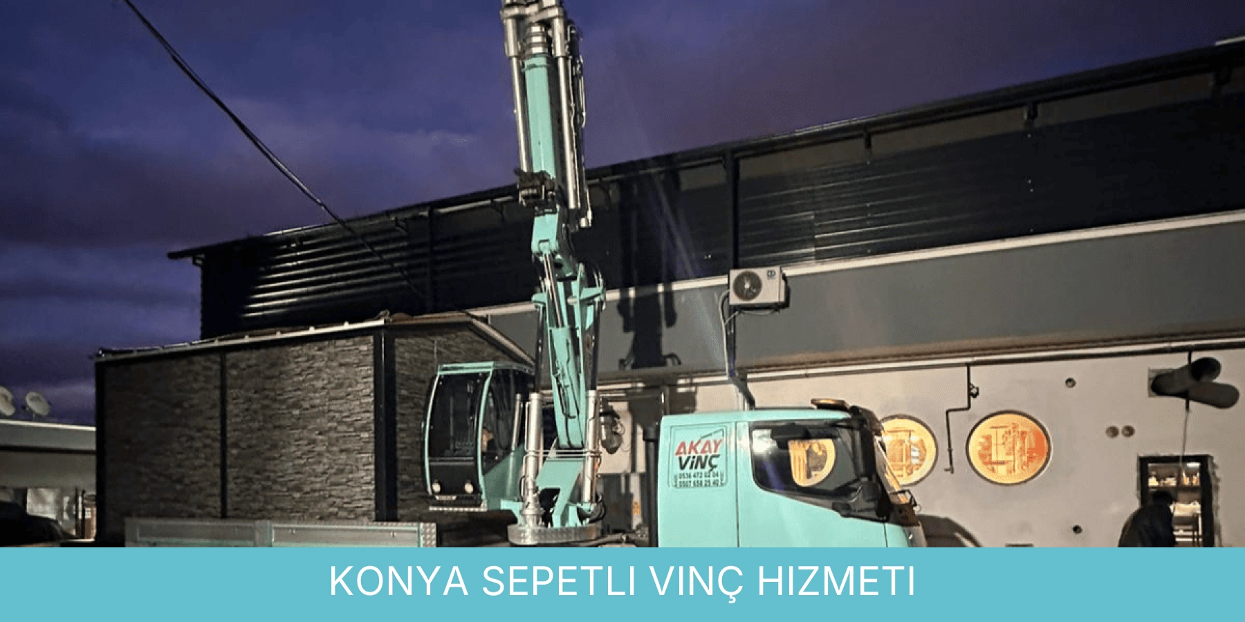 Sepetli Vinç Hizmeti